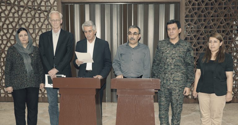 اتفاقية دهوك أساساً لاتفاقیة‌ غرب كوردستان التأریخیة