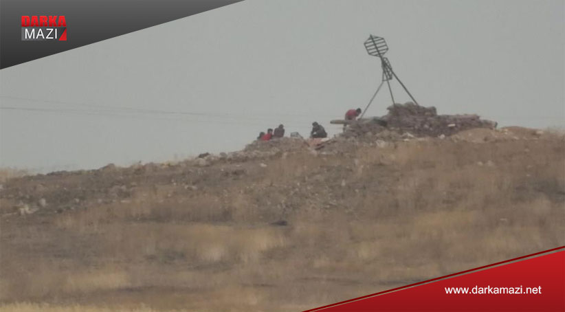 المجاميع المسلحة الموالية لتركيا تبني نقاطها العسكرية بضرائح المقابر