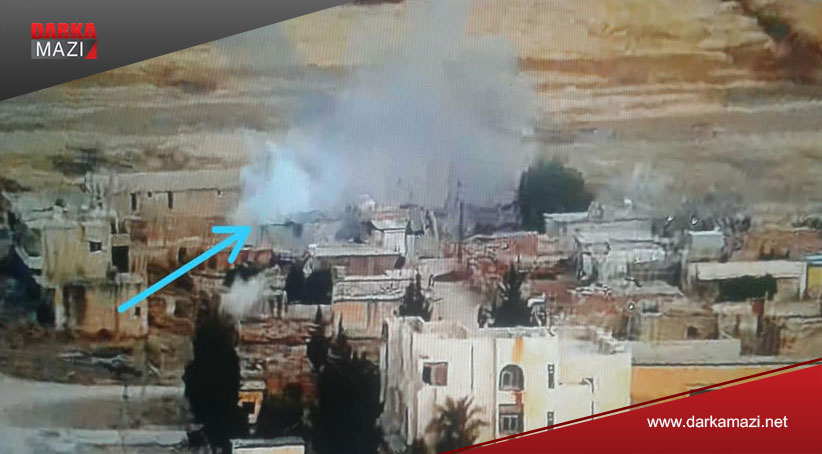 بلدة (زركان) في مرمى مدفعية الميليشيات