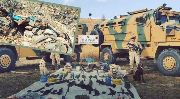 بدليس.. الاستيلاء على 6 مخازن للـ PKK