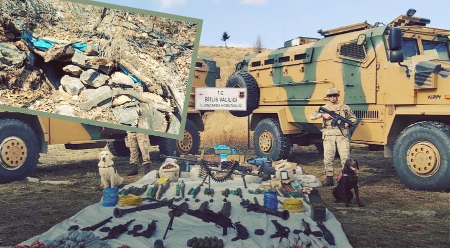 بدليس.. الاستيلاء على 6 مخازن للـ PKK