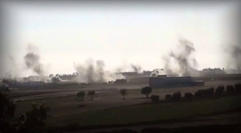 تركيا تستهدف وحدات حماية الشعب في شرا والشهباء