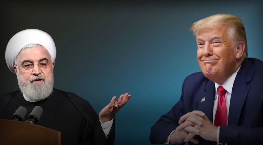 حسن روحاني يصف ترامب بـ"الإرهابي التاريخي"