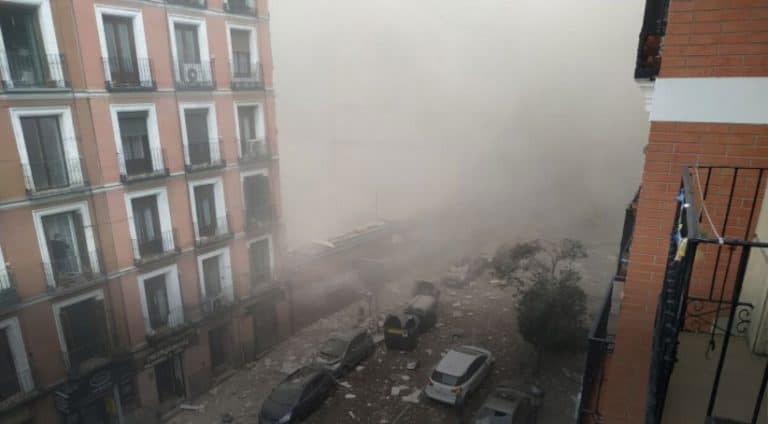 انفجار عنيف يهزّ العاصمة الإسبانية مدريد