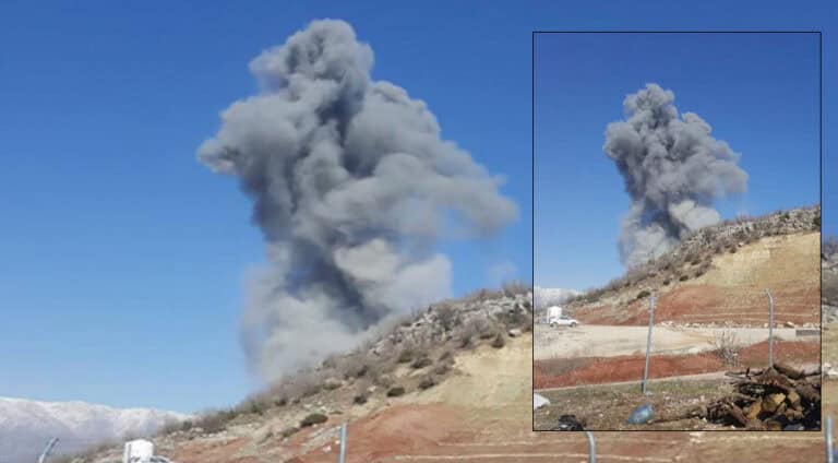 جنوب كوردستان... الـ PKK تتعرض لقصف عنيف في جمانكي