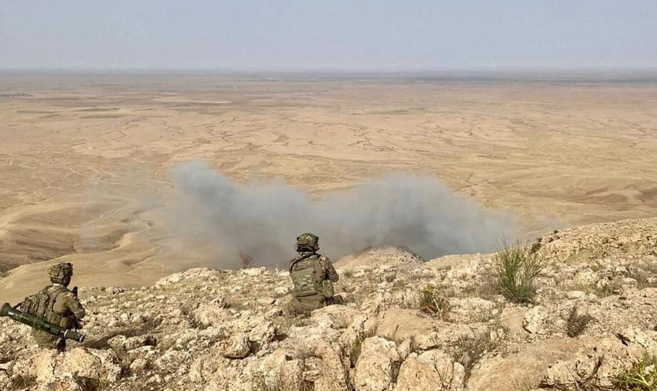 جبل قره جوخ... بيشمركة كوردستان ينفّذ عملية عسكرية ضد داعش