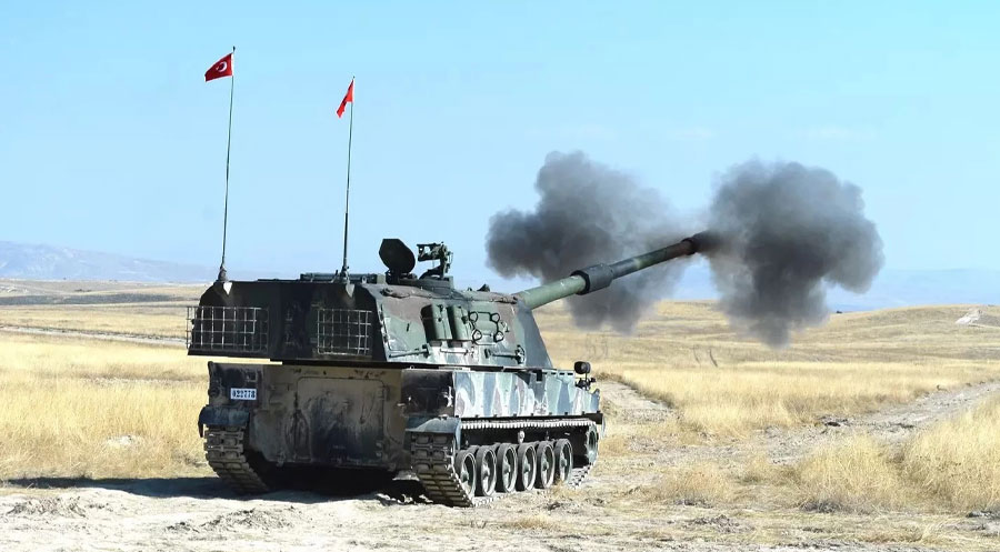 القوات التركية ومرتزقتها تستهدف منازل الكورد بريف زركان بغربي كوردستان