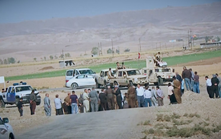 العرب الوافدون وميليشيات الحشد الشعبي يهاجمون قرية كوردية في طوزخورماتو