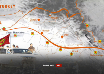 الكشف عن طريق تهريب المخدرات لحزب العمال الكوردستاني بكك عبر السليمانية