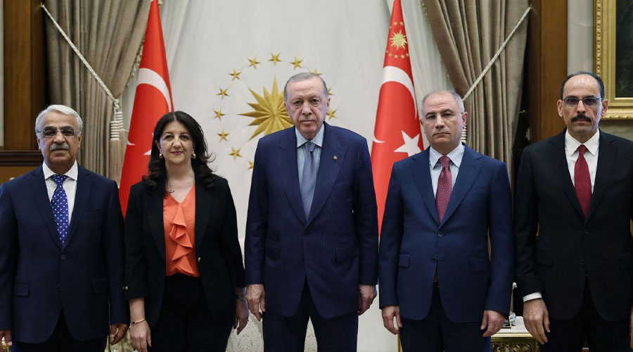 وفد إمرالي يلتقي أردوغان…