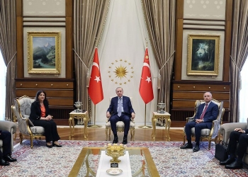 وفد إمرالي يلتقي أردوغان للمرة الثالثة