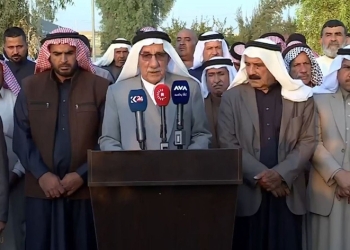 شيوخ ووجهاء العشائر العربية مستنكرين تصريحات الحلبوسي... يا أيّها الذين آمنوا إن جاءكم فاسق بنبأٍ فتبيّنوا...