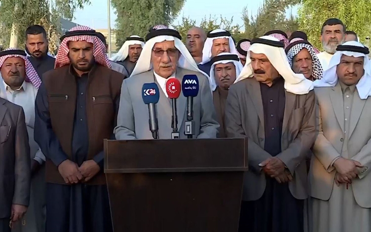 شيوخ ووجهاء العشائر العربية مستنكرين تصريحات الحلبوسي... يا أيّها الذين آمنوا إن جاءكم فاسق بنبأٍ فتبيّنوا...