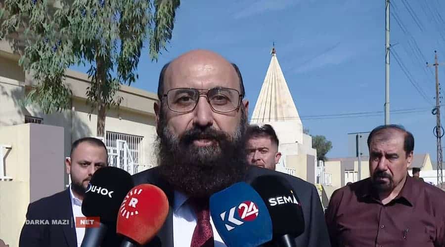 أمير الإيزيديين: صوّتوا للأشخاص الذين يدافعون عن حقوق المواطنين الإيزيديين والأرض والوطن لضمان عودة كريمة إلى شنگال...