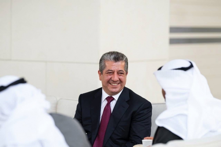 الصحافة الإماراتية تحتفي بزيارة مسرور بارزاني...