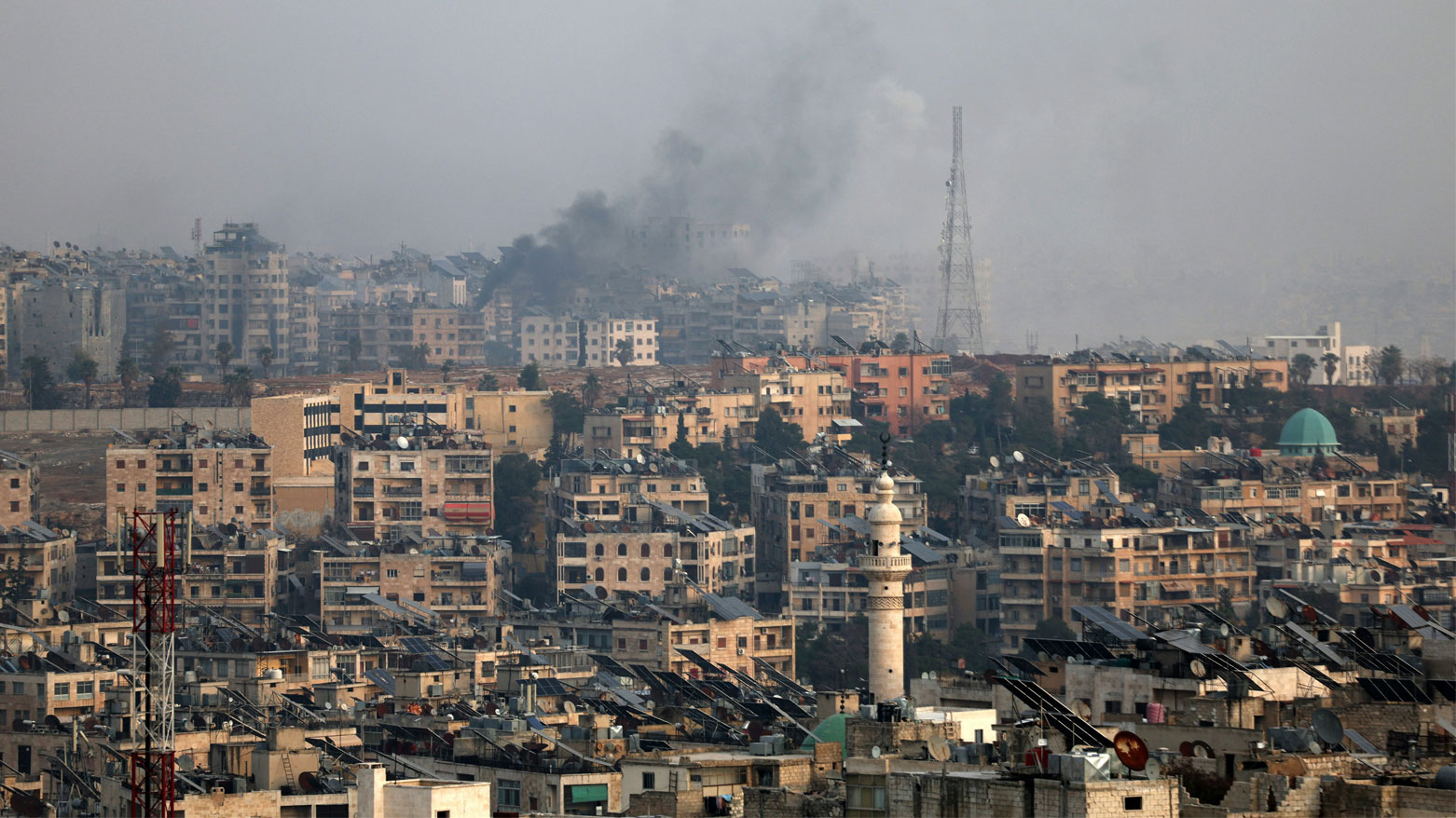 قوى الأمن الداخلي: حيّ الشيخ مقصود لم يسقط وادّعاءات دمشق تضليل للرأي العام