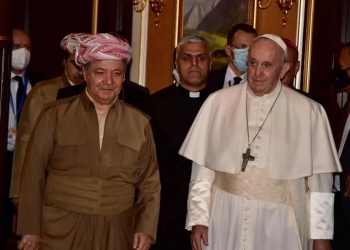 الرئيس بارزاني يصل روما