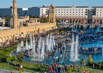 تضامناً مع روجآفا كوردستان... العاصمة أربيل تطلق اسم «كەزي- ضفيرة» على أحد تقاطعات المدينة...