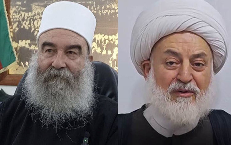 الزعيمان الروحيان للدروز والعلويين في سوريا يدينان مهاجمة الكورد في حلب