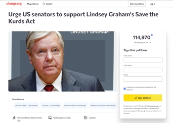 كيف تدعم مشروع قانون ليندسي غراهام لحماية الشعب الكوردي!