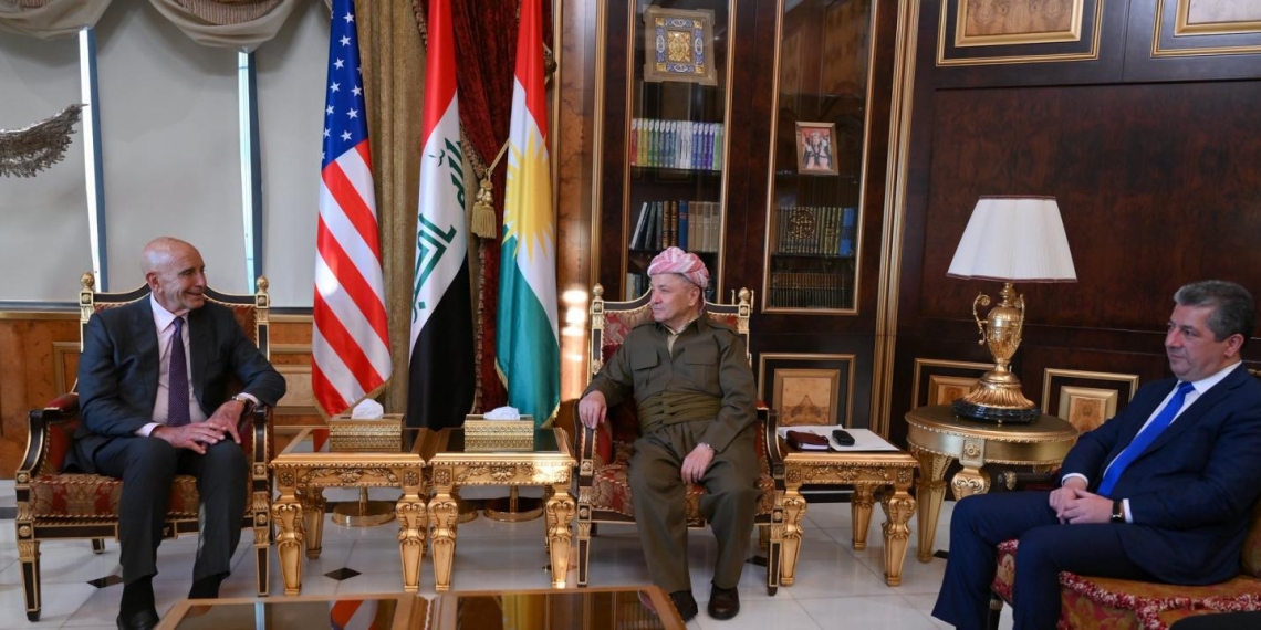 مبعوث ترامب مشيداً بالرئيس بارزاني: "القائد الأسطوري وصاحب الحكمة الاستثنائية"...