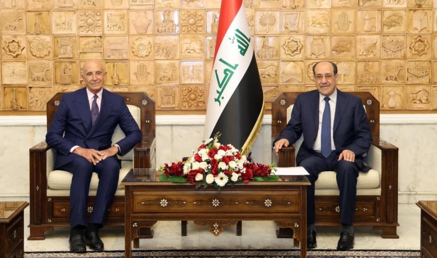 اللقاء الحاسم... اجتماع توم باراك ونوري المالكي في بغداد