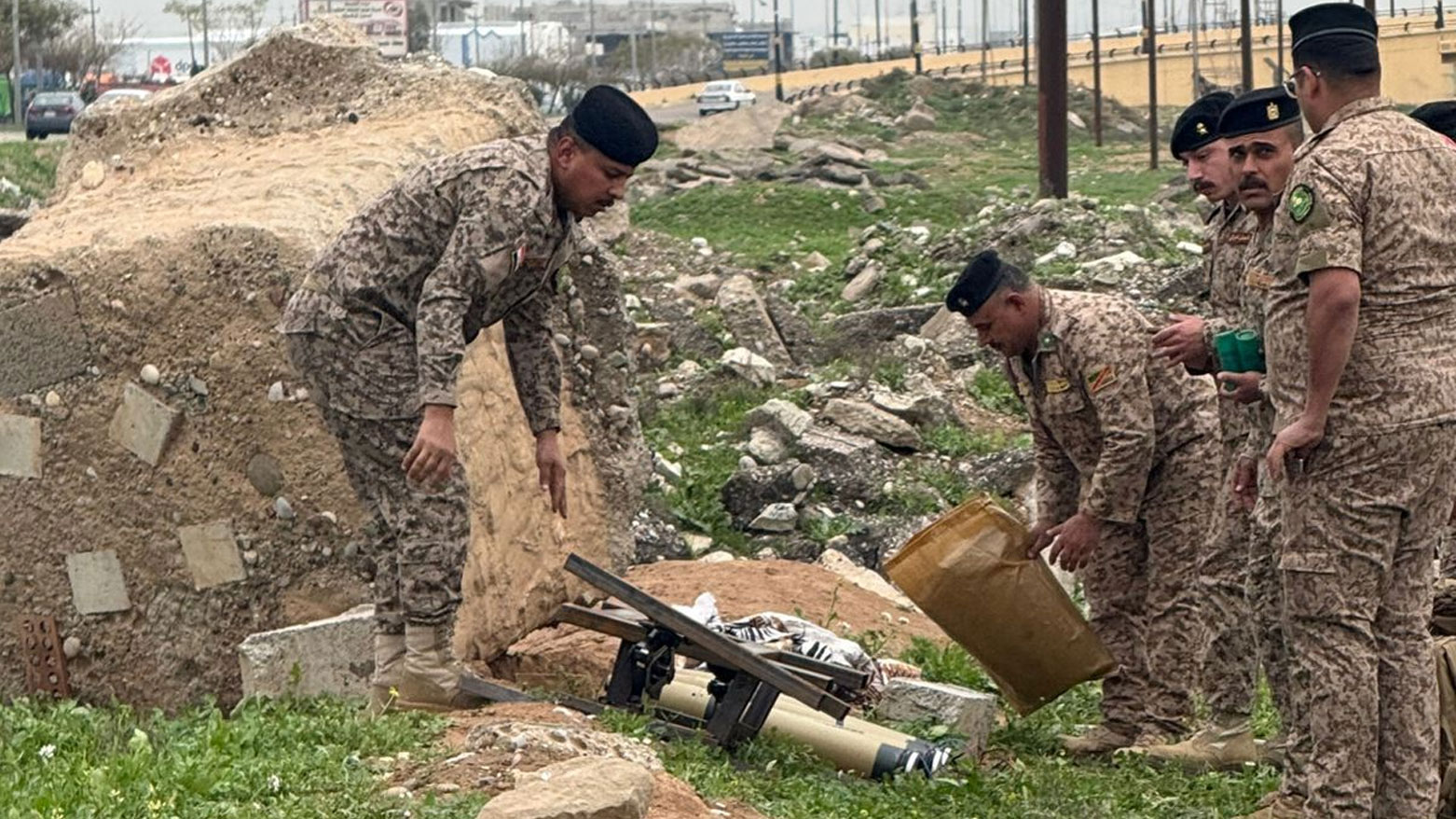 إحباط محاولة إطلاق صواريخ في جنوب كركوك