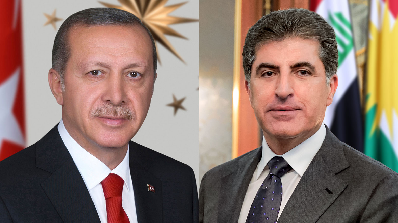 رئيس إقليم كوردستان يتلقّى اتصالاً هاتفياً من رئيس تركيا