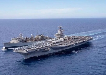 حاملة طائرات "يو إس إس جورج إتش دبليو بوش" الأميركية في طريقها إلى الشرق الأوسط!