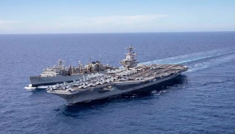 حاملة طائرات "يو إس إس جورج إتش دبليو بوش" الأميركية في طريقها إلى الشرق الأوسط!