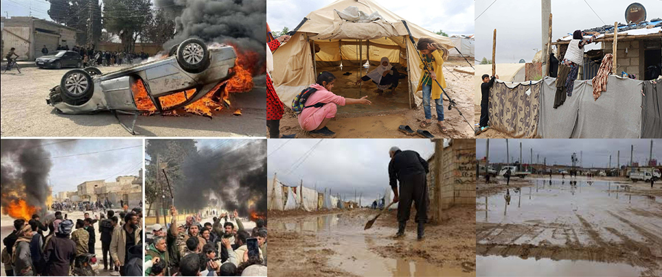 مهجّري روجآفا كوردستان بين منع العودة إلى الديار وتفاقم معاناتهم الإنسانية في المخيمات...