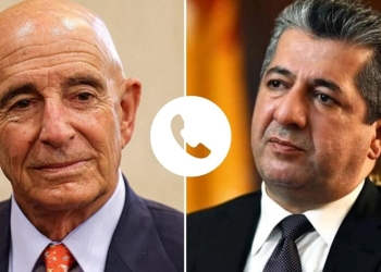 مسرور بارزاني ومبعوث ترامب يدينان الهجمات على إقليم كوردستان والسفارة الأميركية...