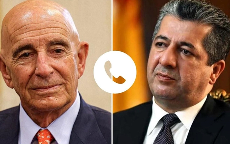 مسرور بارزاني ومبعوث ترامب يدينان الهجمات على إقليم كوردستان والسفارة الأميركية...