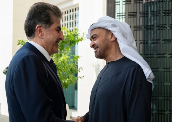 نيجيرفان بارزاني ومحمد بن زايد يؤكّدان أهمية التعاون لترسيخ الاستقرار في المنطقة
