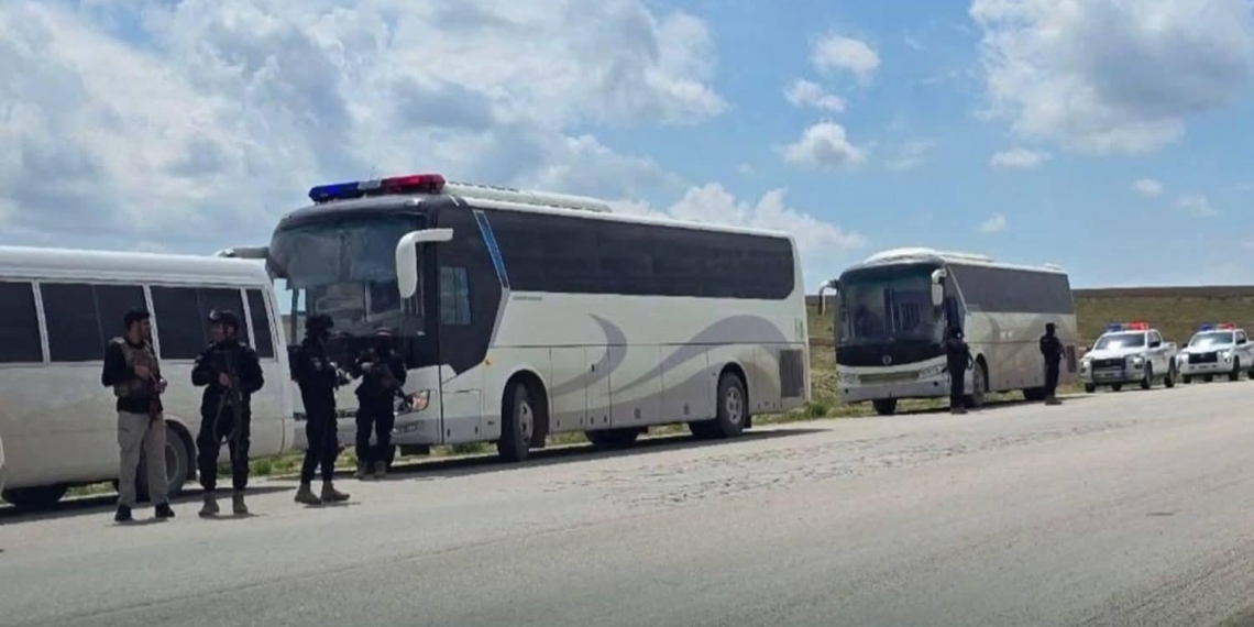 المرحلة الثالثة من تبادل الأسرى بين قوات سوريا الديمقراطية وحكومة دمشق...