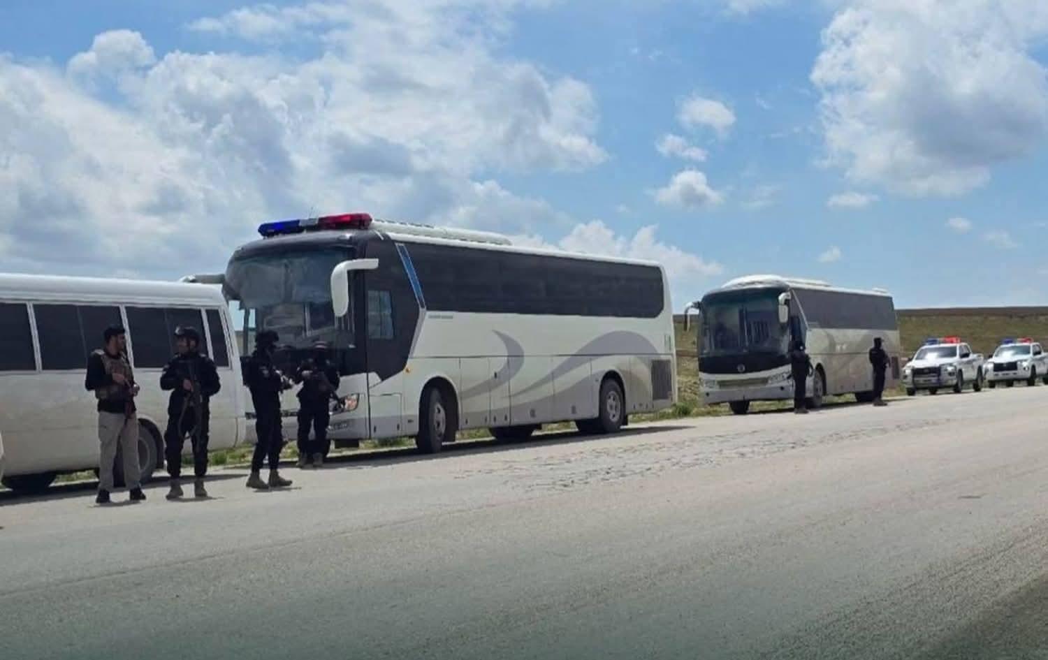 المرحلة الثالثة من تبادل الأسرى بين قوات سوريا الديمقراطية وحكومة دمشق...