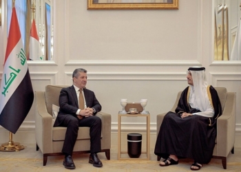 مسرور بارزاني والشيخ محمد بن عبد الرحمن آل ثاني يدعوان بغداد لفرض سيطرتها على "الميليشيات والمجاميع الخارجة عن القانون"