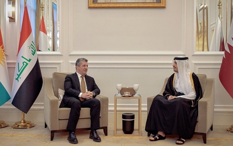 مسرور بارزاني والشيخ محمد بن عبد الرحمن آل ثاني يدعوان بغداد لفرض سيطرتها على "الميليشيات والمجاميع الخارجة عن القانون"