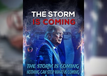 دونالد ترامب: العاصفة قادمة... ولا يمكن لأحد إيقاف ما هو قادم...