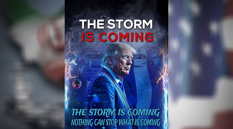 دونالد ترامب: العاصفة قادمة... ولا يمكن لأحد إيقاف ما هو قادم...