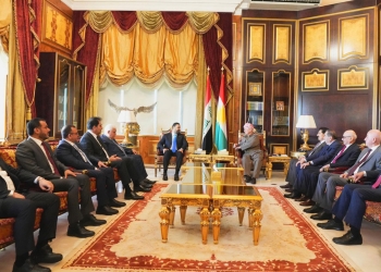 الرئيس بارزاني وعلي الزيدي يبحثان تشكيل الحكومة العراقية الجديدة