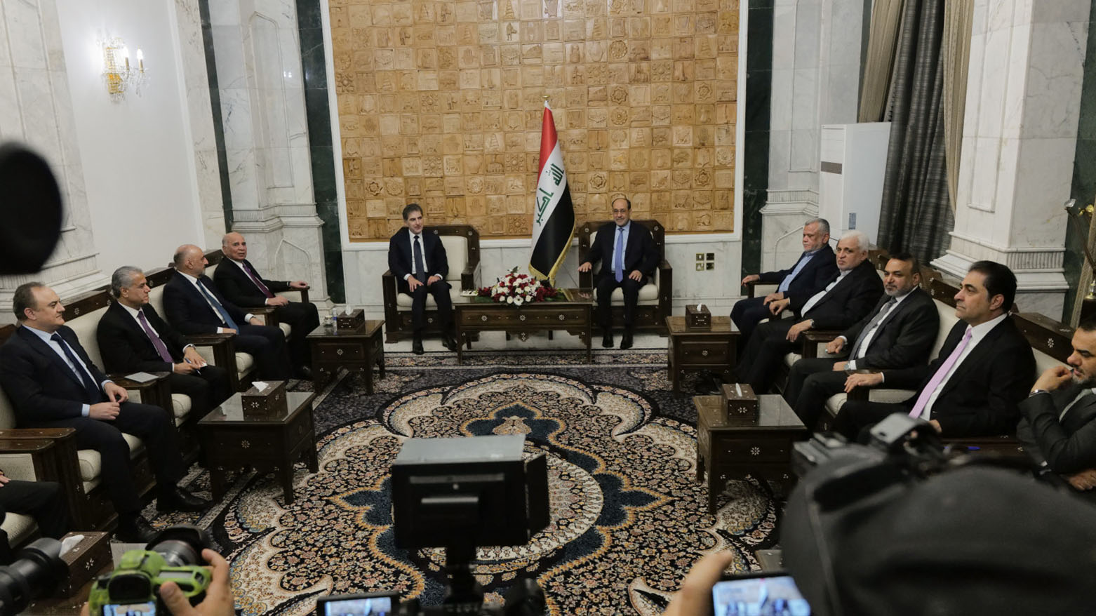 في بغداد... نيجيرفان بارزاني يبحث مع قادة "الإطار التنسيقي" تشكيل الحكومة وحلّ الملفات العالقة