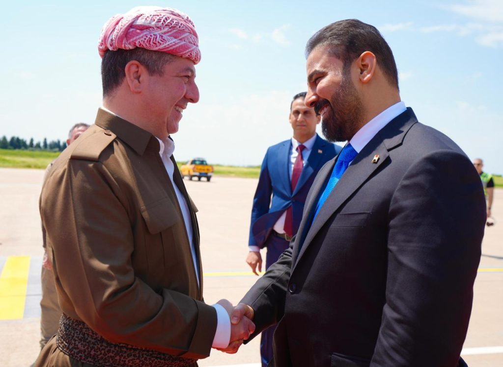 عاصمة إقليم كوردستان تستقبل رئيس الوزراء العراقي الجديد...