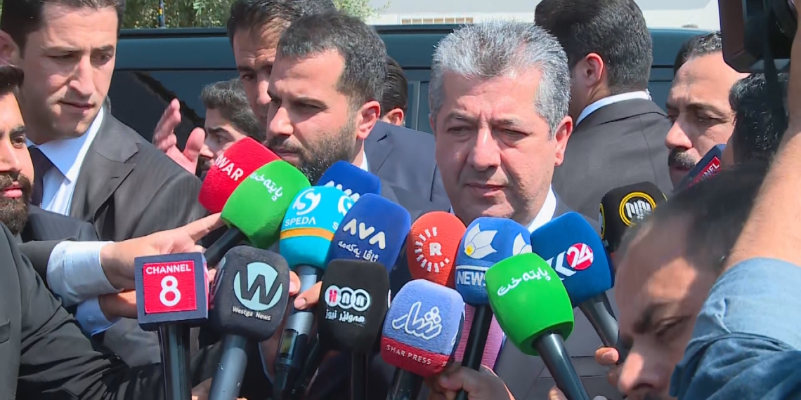 مسرور بارزاني: الخطوة الأولى لتشكيل الحكومة هي تفعيل البرلمان...
