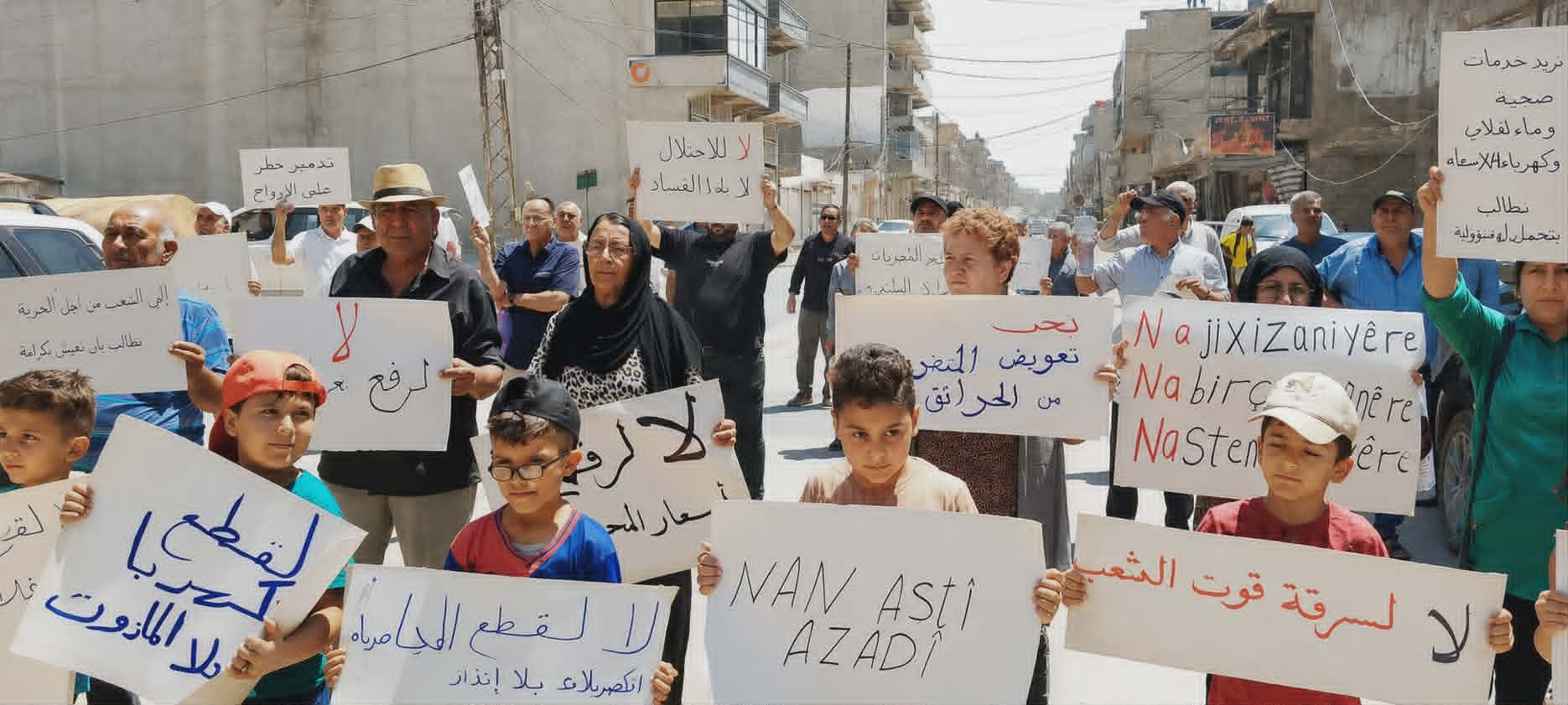 احتجاجات قامشلو تستمرّ...