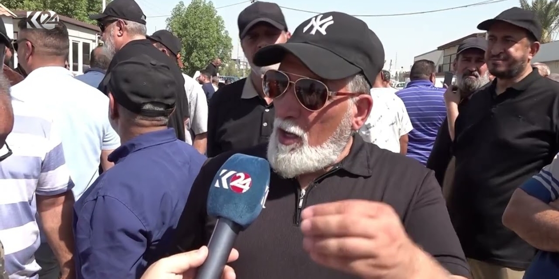 بغداد... تظاهرات مطالبة باسترداد أراضٍ سكنية تسيطر عليها ميليشيات الحشد الشعبي منذ عقد...