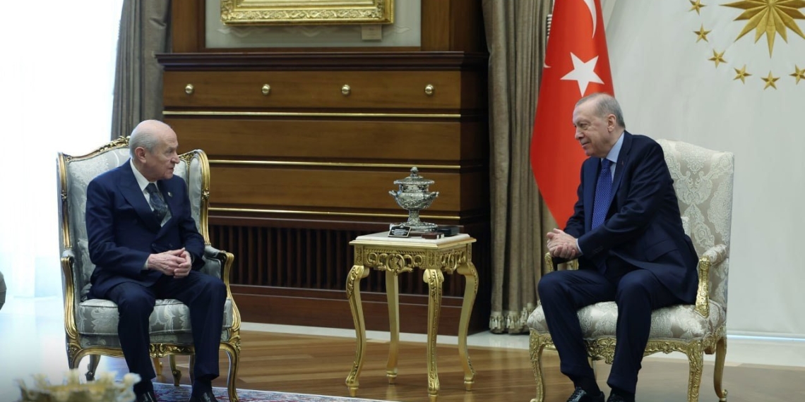 اجتماع معلق لـ أردوغان وباخجلي...