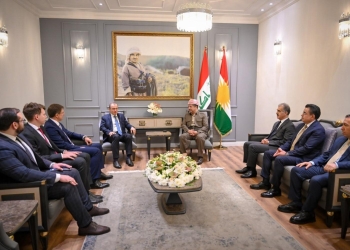 مسرور بارزاني يستقبل سفير روسيا لدى العراق