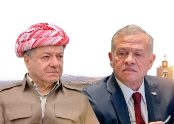 زعيم الشعب الكوردي يوجّه رسالة تعزية إلى ملك الأردن