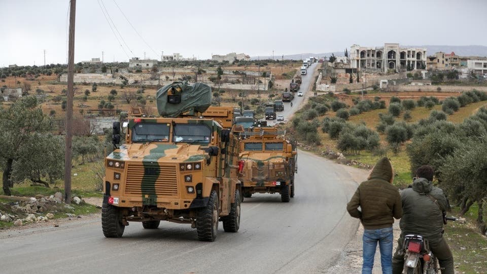 ترکیه 500 خودرو نظامی به ادلب اعزام کرد